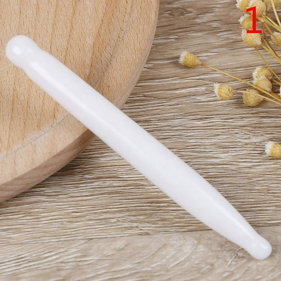 Natural Jade Face Acupuncture Point Jade Stone Guasha Massage Tool Spa Massager 1pcs