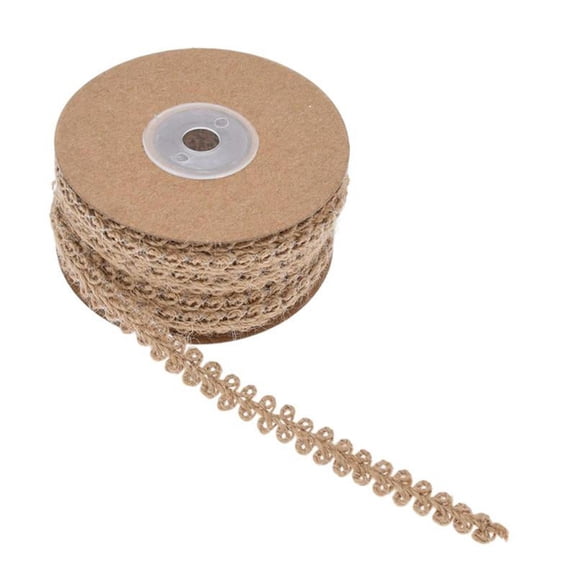 Natural Jute Burlap Ribbons Burlap Cord String Twine for Decorative b125