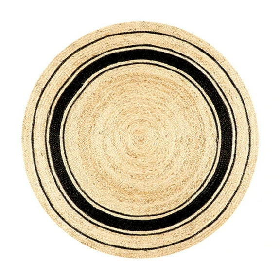 Natural Jute Racetrack Rug, Oso