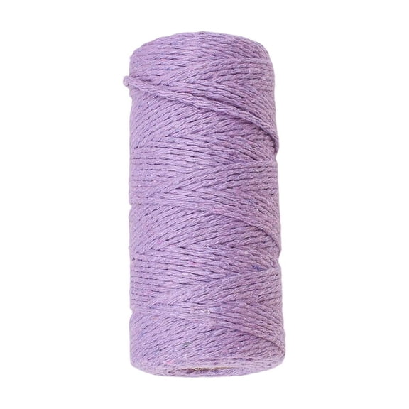Natural Jute String 2mm x 328ft/100m for Gardening Wrapping and Beginner Knitting Yarn