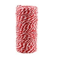 thumbnail image 1 of Natural Jute Twine 100M Long Twine String for Crafts Gift Wrapping Packing Gardening Crochet Knitting Macrame Decor (Red-White 1Pcs )Harlik, 1 of 3