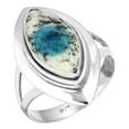 thumbnail image 1 of Natural K2 Jasper Ring 925 Sterling Silver Handmade Jewelry, 1 of 6