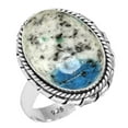 thumbnail image 1 of Natural K2 Jasper Ring 925 Sterling Silver Handmade Jewelry, 1 of 6