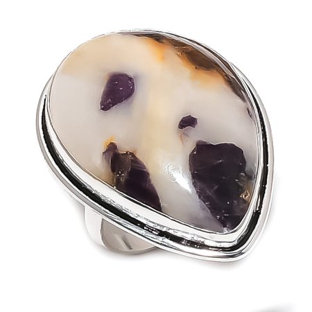 Natural Kammererite Gemstone 925 Sterling Silver Jewelry Ring Size 8.5