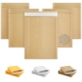 thumbnail image 1 of Natural Kraft Bubble Mailers, Padded Self Seal Envelopes, 100 Count, 14.25 x 19 in, 1 of 8
