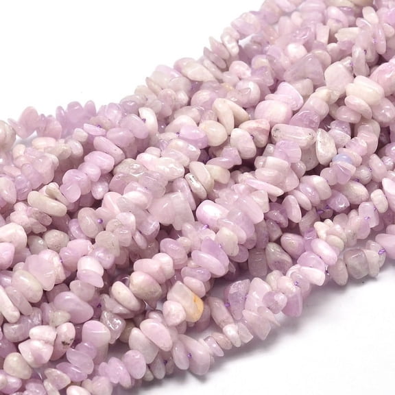 Natural Kunzite Chip Beads Strands Spodumene Beads 5~14x4~10mm Hole: 1mm about 15.5 inch~16.1 inch