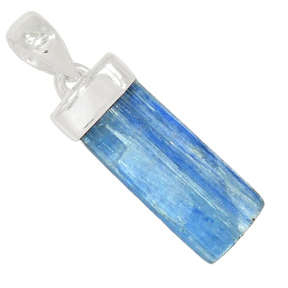 Natural Kyanite - Brazil 925 Sterling Silver Pendant Jewelry ALLP-22713