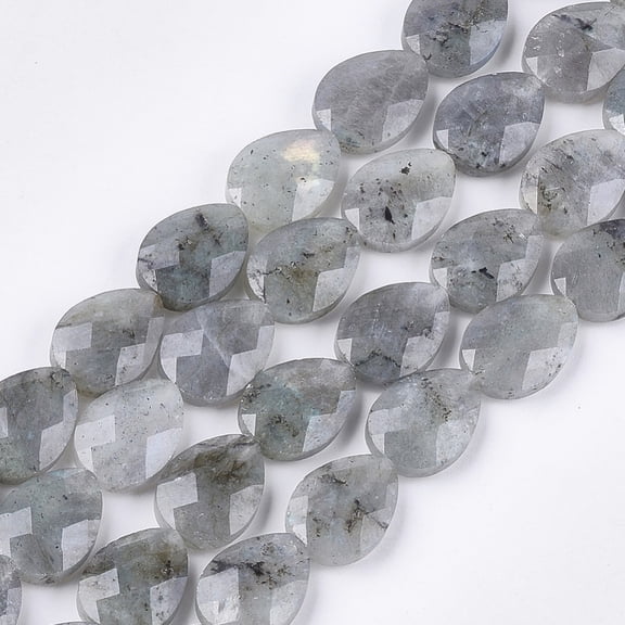 Natural Labradorite Beads Strands Faceted teardrop 18x13~13.5x5.5~6mm Hole: 1.2mm about 11pcs/strand 7.8 inch