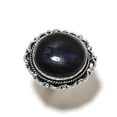 thumbnail image 1 of Natural Labradorite Gemstone Handmade 925 Sterling Silver Ring Size 10, 1 of 2