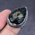 thumbnail image 1 of Natural Labradorite Gemstone Handmade 925 Sterling Silver Ring Size 7, 1 of 2
