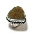 thumbnail image 1 of Natural Labradorite Rough Gemstone 925 Sterling Silver Gift Ring Size 10, 1 of 2