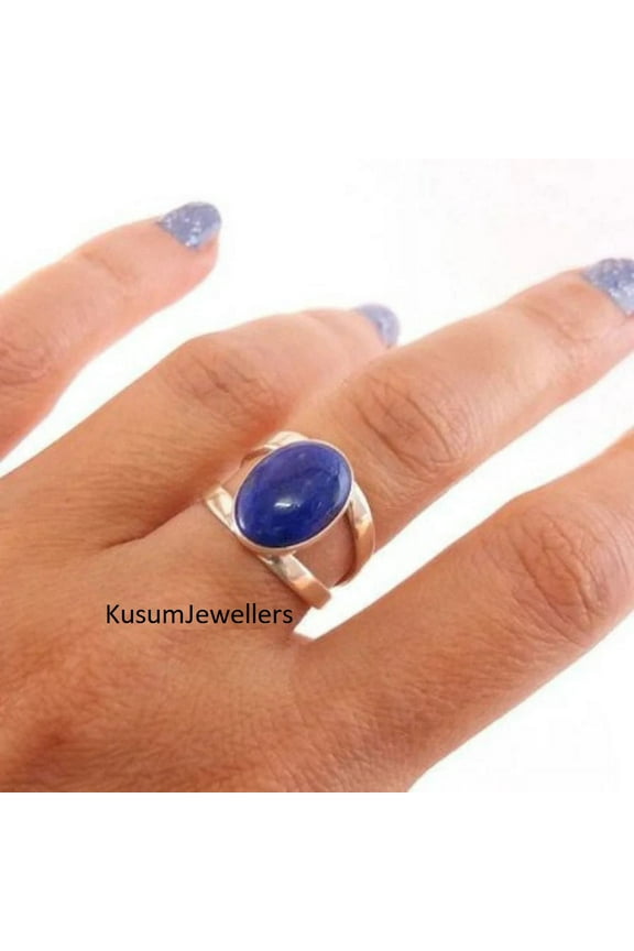 Natural Lapis Lazuli Gemstone Ring