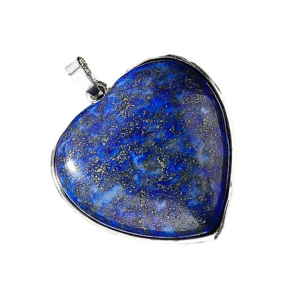 Natural Lapis Lazuli Gold Speckled Pendant for Earrings Necklace Handcrafted Jewelry Accessories For Women And Men