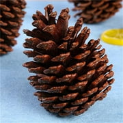 Natural Large Pine Cones for Crafts,12-15cm Tall Pine Cones Christmas Craft,Hand Made Arts Decorations,Indoor Outdoor Crafting Wreath Decoration,Table Home Desk Pinecones Ornament Decor