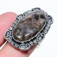 thumbnail image 1 of Natural Larvikite Stone Gemstone 925 Sterling Silver Gift Ring Size 10, 1 of 2