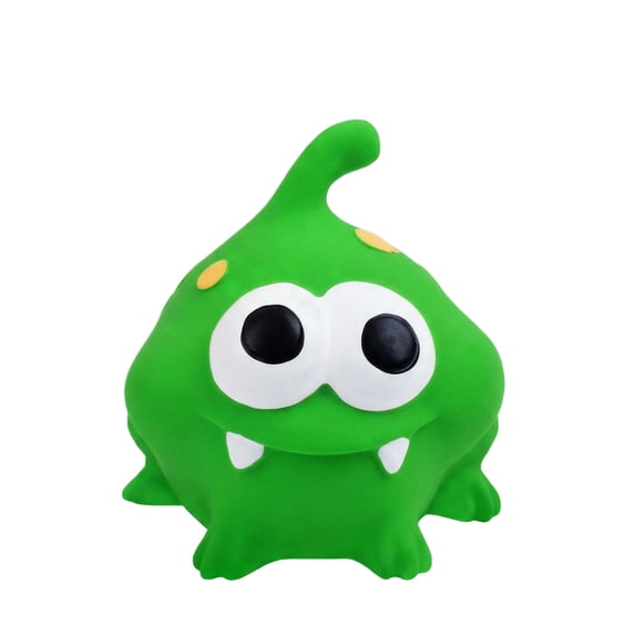 Natural Latex Character Shaped Squishy for Adults Green Monster Sensory Gadget Soft Tactile Office Desk Accessory Rebound Pressure Relief Tool 1 Pack