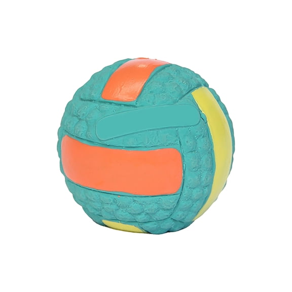 Natural Latex Dog Chew Toy with Squeaker for Small Medium Dogs, Durable Pet Toy for Teething Puppies, Interactive Chewing Fun, Non-Toxic and Teeth-Safe