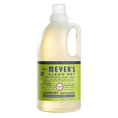Natural Laundry Detergent Best Liquid Laundry Detergent with Biodegradable Formula Lemon Verbena Scent Made with Natural Ingredients High Efficiency, 50 FL OZ Per Bottle, 1 Bottle