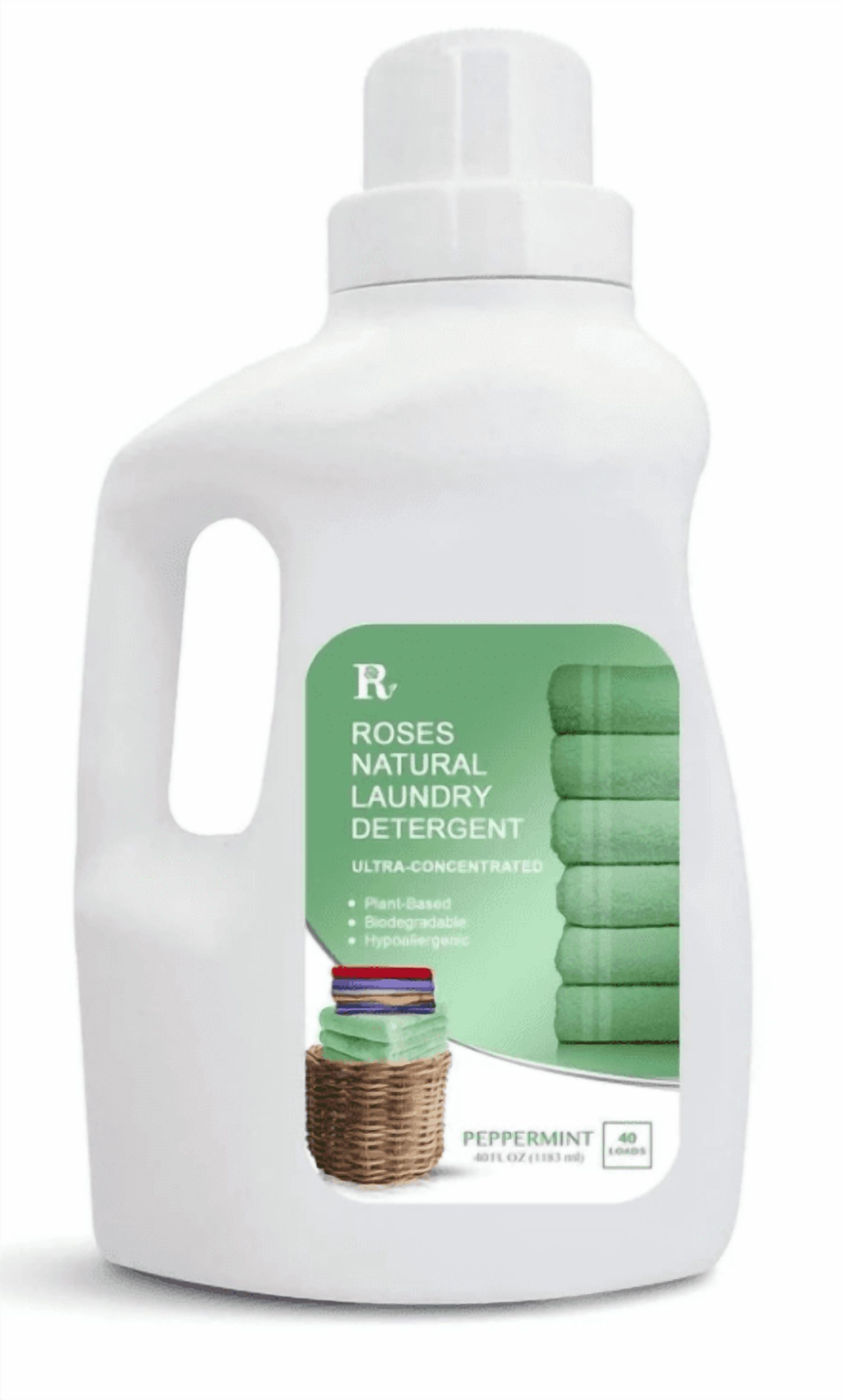 Natural Laundry Detergent 40 Oz – Unscented