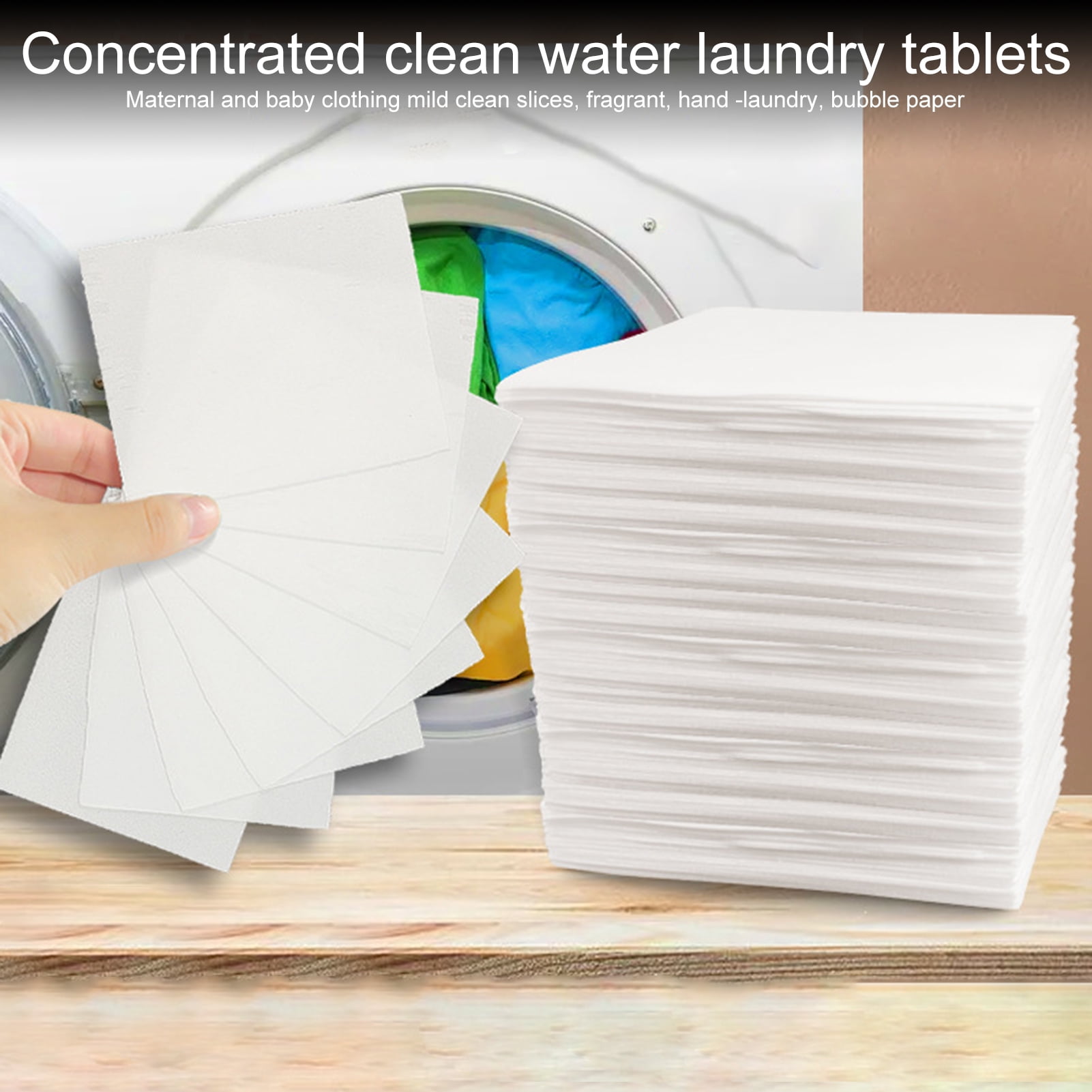 50pcs Laundry Tablets, Liquidless Laundry Detergent Sheets Strong  Decontamination Laundry Detergent Sheets, Clothes Cleaning Detergent  Laundry Bubble