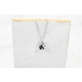 thumbnail image 1 of Natural Lava Initial Necklace By Pink Box, 1 of 25