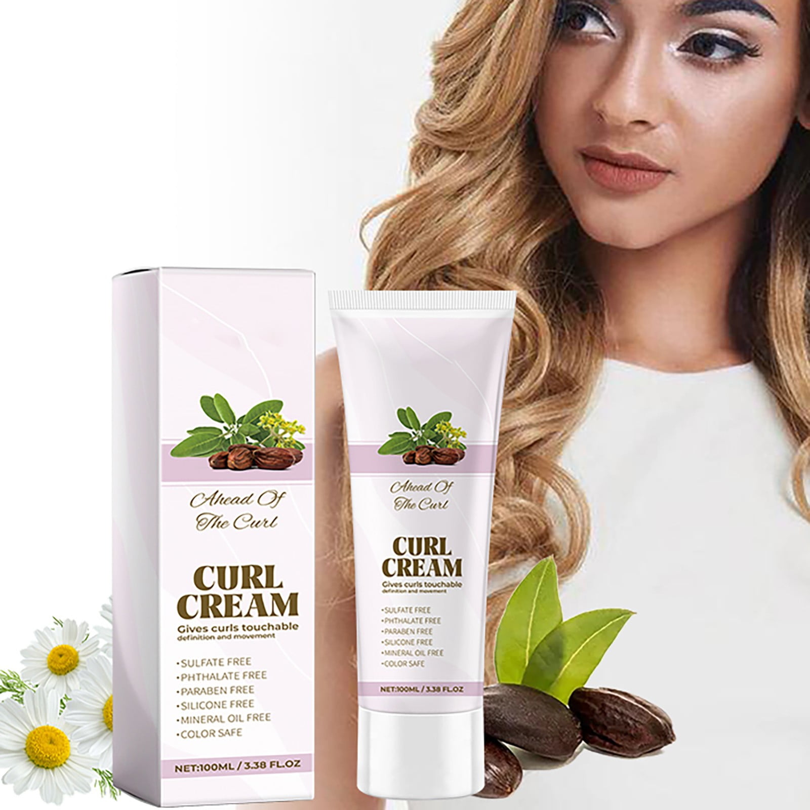 Natural Leave in Conditioner Jojoba Oil Curl Defining Natural Hair