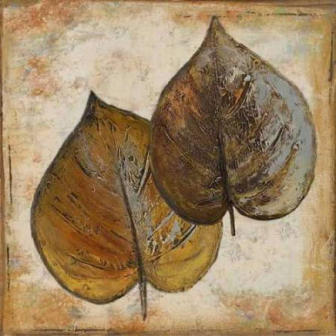 Natural Leaves I Canvas Art - Patricia Pinto (24 x 24)