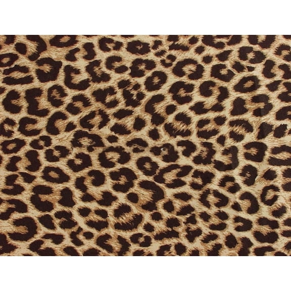 Natural Leopard Print Edible Icing Image Cake Topper, by Tnct.