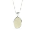 thumbnail image 1 of Natural Libyan Rough Shape Pendant Necklace in Sterling Silver for Women with 18" Adj. Chain, Special Birthstone Jewelry for Her Birthday, Wedding Anniversary, Christmas, Mothers Day, 1 of 1