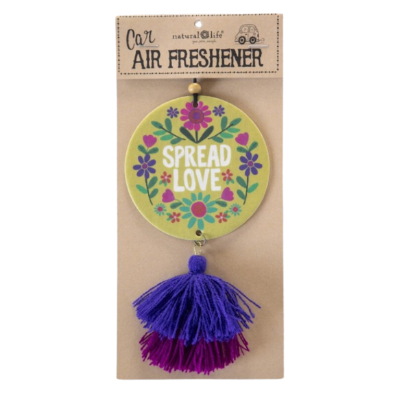 Natural Life Light Green Spread Love Air Freshener