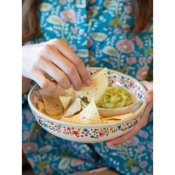 Natural Life Personal Chip & Dip Bowl