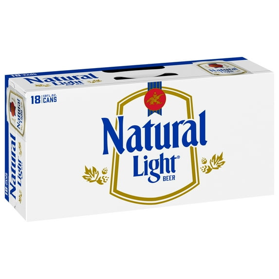 Natural Light American Lager Beer 18 pack 12 fl oz Aluminum Cans 4.2% ABV