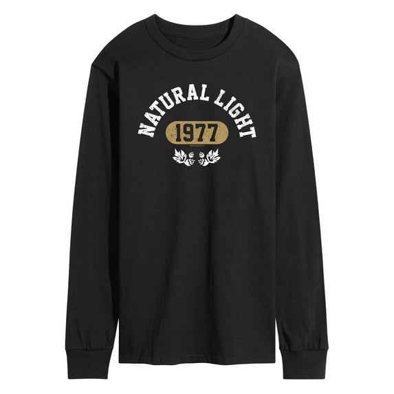 Natural Light - Athletics - Men's Long Sleeve Graphic T-Shirt