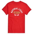 thumbnail image 1 of Natural Light - Athletics - Men's Short Sleeve Graphic T-Shirt, 1 of 5