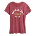 thumbnail image 1 of Natural Light - Athletics - Women's Short Sleeve Graphic T-Shirt, 1 of 5