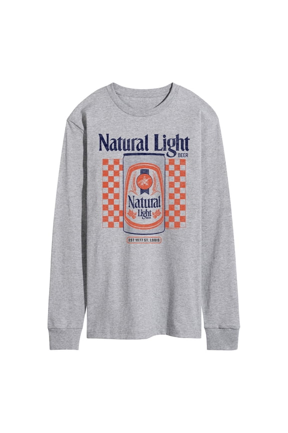 - Checker - Men's Long Sleeve Graphic T-Shirt