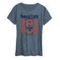 thumbnail image 1 of Natural Light - Checker - Women's Short Sleeve Graphic T-Shirt, 1 of 4
