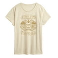 thumbnail image 1 of Natural Light - Just Act Natural - Women's Short Sleeve Graphic T-Shirt, 1 of 4