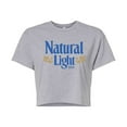 thumbnail image 1 of Natural Light - Logo - Junior's Cropped Graphic T-Shirt, 1 of 5