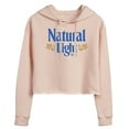 thumbnail image 1 of Natural Light - Logo - Junior's Cropped Hoodie, 1 of 5