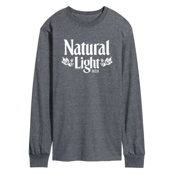 Natural Light - Logo - Men's Long Sleeve Graphic T-Shirt