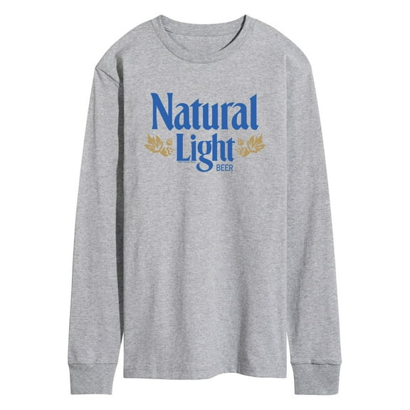 Natural Light - Logo - Men's Long Sleeve Graphic T-Shirt