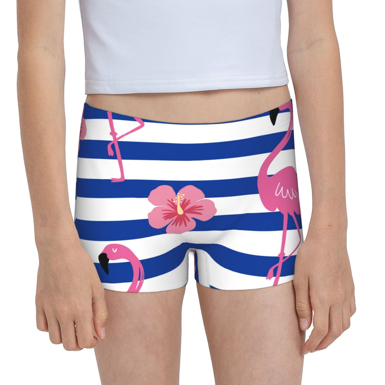 Easygdp Flamingo Girls Hipster Cotton Underwear Little Girls' Underwear