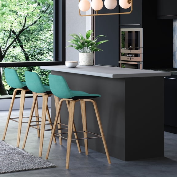 Natural Light Wood Veneer | Ideal for Bar Area Decoration | Comfortable Seating Experience