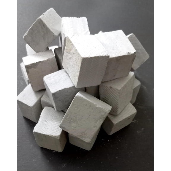 Natural Limestone Pack Of 30 Slate Chalk Cubes | Perfect For Teachers, Students, Artists