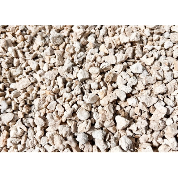 Natural Limestone Pea Rock Outdoor Decorative Stone (10 lbs)