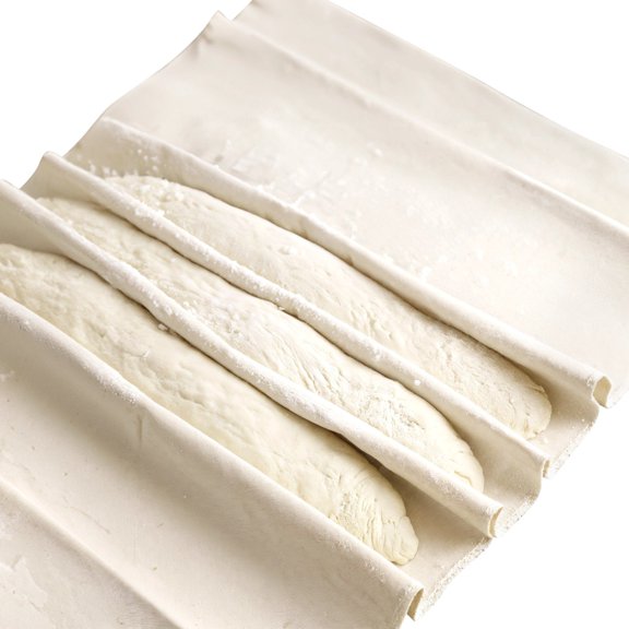 Natural Linen Bakers Couche, Professional Baguette Proofing Cloth - Large Bread Proofing Linen with Non-Stick Surface for French Bread Making, Essential Baking Tool for Artisan Bread