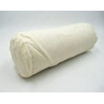 thumbnail image 1 of Natural Linen Fabric 4x12" Neck Roll Pillowcase - Soft Washable Neck Pillow Cover - Made in USA, Beige, 1 of 7