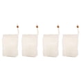 thumbnail image 1 of Natural Linen Soap Saver Bag, Exfoliating Soap Bag, Mesh Soap Bag, Soap Scrubber Pouch, Soap Foaming Mesh Bag, Exfoliating Soap Drawstring Pouch, Reusable Soap Storage Bag 4Pcs, 1 of 5