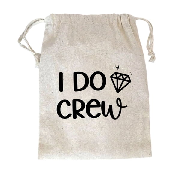 Natural Linen Wedding Favor Bag Reusable Drawstring for Bridesmaids & Guest Ceremony Gifts